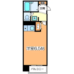 アミューゼ21【8階】の間取り