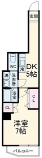 ゴールドサークル尾張町【5階】の間取り