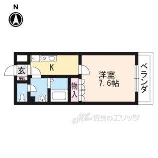 ロイヤルヒルズ【2階】の間取り