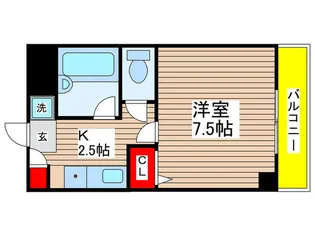 ロジュマン幕張【2階】の間取り