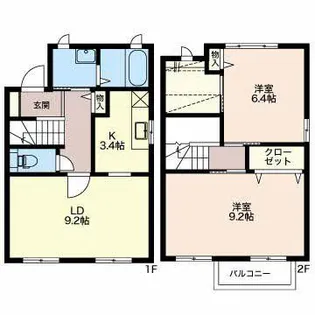 タンドルシャトーの間取り
