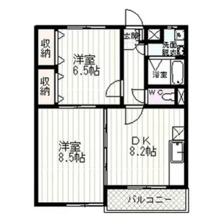 ドミール・アトレ【2階】の間取り