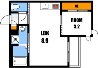 REGALEST大町駅前(REGALEST大町)【2階】の間取り