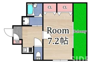 オズレジデンスNOE【2階】の間取り