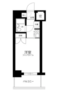 スカイコート鶯谷【6階】の間取り