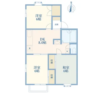 アーバンライフ【2階】の間取り