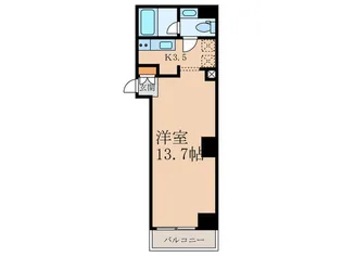 リテラス中目黒の間取り