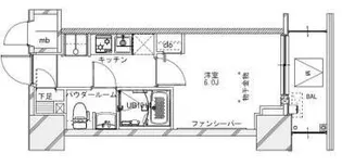 S-RESIDENCE松戸Irise【13階】の間取り