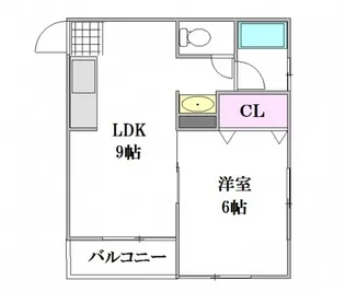 SO-UN Yahata【3階】の間取り