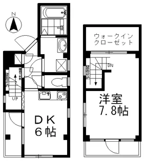 橋本ビルの間取り