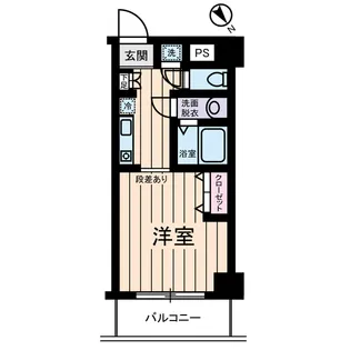 モノリス・ワン【2階】の間取り