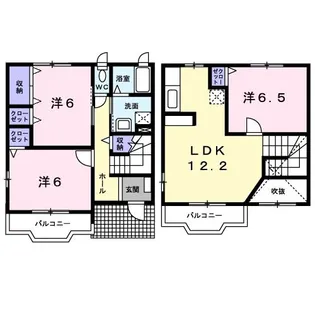 グリーンハウス【1階】の間取り