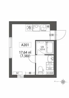 OrgoVita凛A棟【2階】の間取り