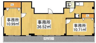 本町ビル【3階】の間取り