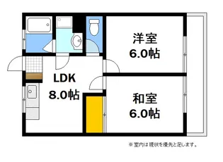 サンコーポ筒本【2階】の間取り