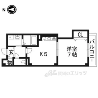 ボヌール【2階】の間取り