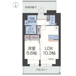 シェリーグランデ【8階】の間取り