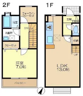 ヌーベルヴィラGの間取り