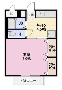 ストーク稲葉 B棟【2階】の間取り