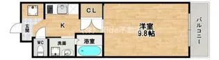 イセハイツ【4階】の間取り
