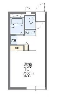 レオパレスプェルタ・デル・ソル【1階】の間取り