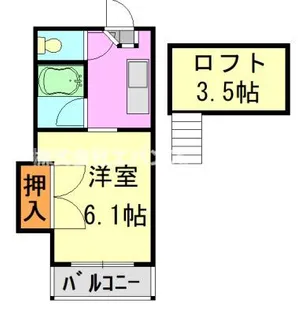 コア21【2階】の間取り