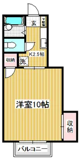 ロンバートトミタ1【1階】の間取り