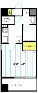 ヴェラカーサたかの【3階】の間取り
