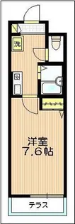 ウエストメゾン【1階】の間取り