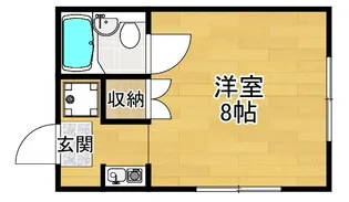 和光ハイツ【3階】の間取り