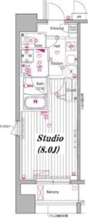 ガーラ・プレシャス東麻布【3階】の間取り