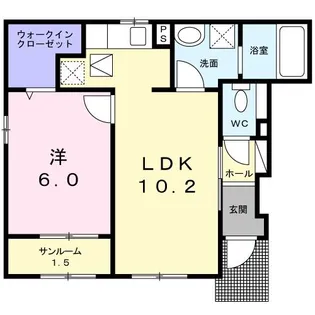 ポポラス【1階】の間取り