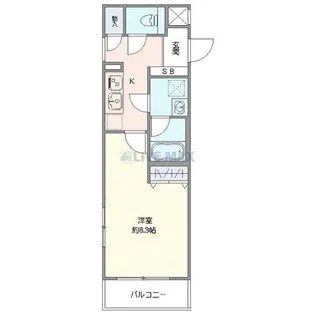クレヴィスタ成増【4階】の間取り