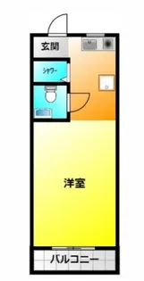 キャステルパル【1階】の間取り