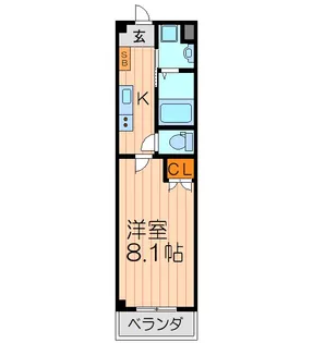 サンティール守口【3階】の間取り