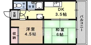 サンハイム泉【2階】の間取り