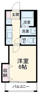 ウエストガーデン幸手中【1階】の間取り