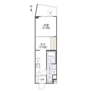 XEBEC馬込【2階】の間取り