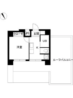スカイコート早稲田第5【5階】の間取り
