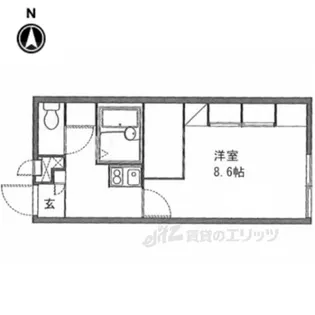 レオパレス和【2階】の間取り