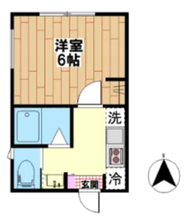 GCrest扇【2階】の間取り