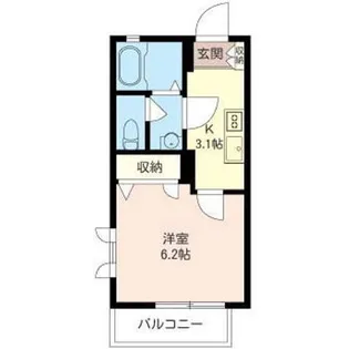 オランジュ【1階】の間取り