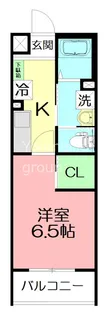 COLLEGE TERRACE ANNEX(カレッジテラス・アネックス【3階】の間取り