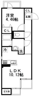 山茶花高円寺(サザンカコウエンジ)【3階】の間取り