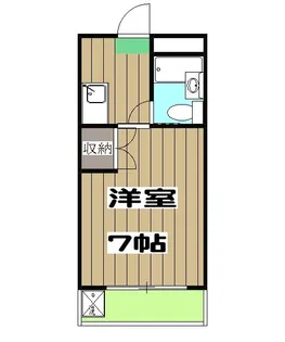 第22長栄エバグリーン桂川【3階】の間取り