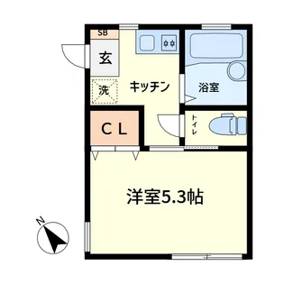 Hause Of Hero(ハウス オブ ヒーロー)【1階】の間取り