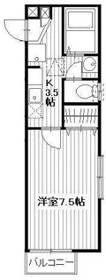 セレ東中央【1階】の間取り