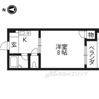 エルデ桃山【2階】の間取り