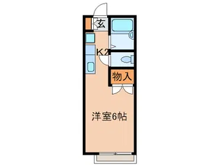 マザ-グ-ス【2階】の間取り