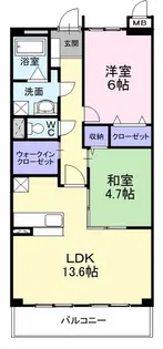 エトワールひこ【1階】の間取り